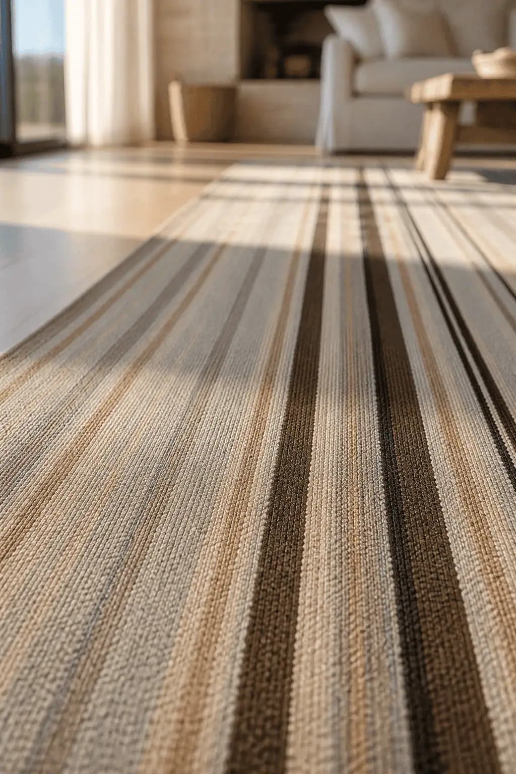 The Candy Stripe - Grey & Blue